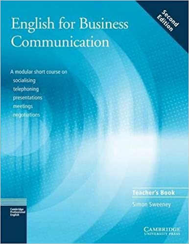 English for Business Communication 2ed Teacher's Book – Librería Córdoba