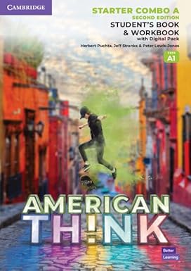 American English Think 2ed Student's Book and Workbook with Digital Pack Combo A Starter