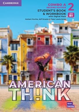 American English Think 2ed Student's Book and Workbook with Digital Pack Combo A