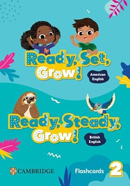 American Ready Set Grow Flashcards Level 2
