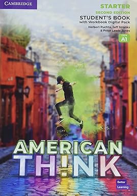 American Think 2ed Student's Book with Workbook Digital pack Starter