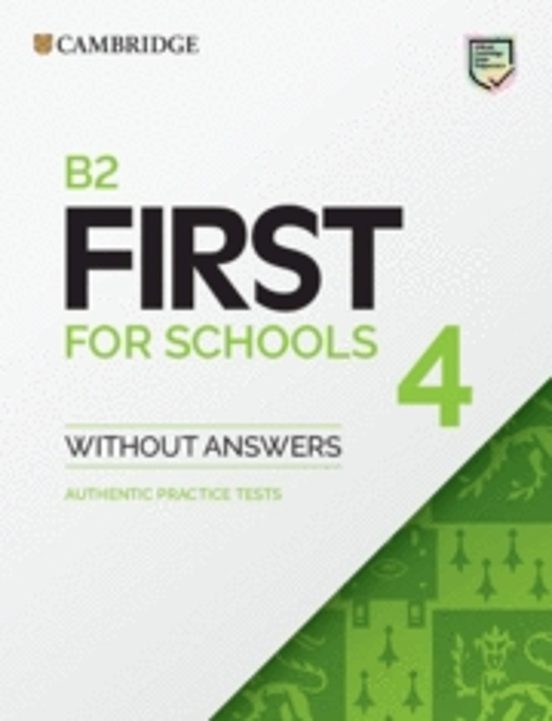 B2 First for Schools Student's Book without Answers 4