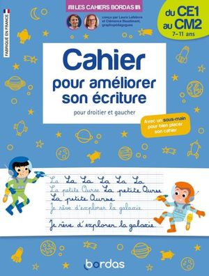 Cahier pour améliorer son écriture N CE1/CM2