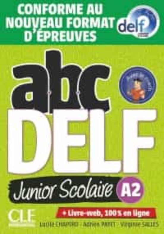 Abc Delf Junior Niveau A2 + livret + cd nouvelle ed