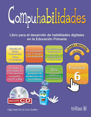 COMPUHABILIDADES, PRIMARIA 6. INCLUYE CD