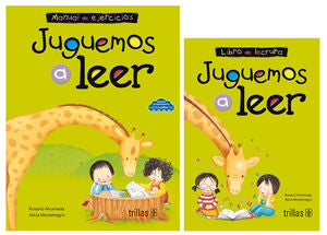 JUGUEMOS A LEER: LIBRO DE LECTURA  Y MANUAL DE EJERCICIOS