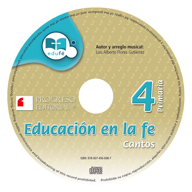 EDUCACIÓN EN LA FE 4° CD MULTIMEDIA Primaria