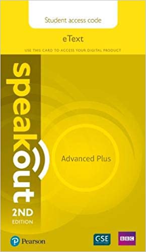 Speakout 2nd eText Student Online Access Code Upper Advanced Plus