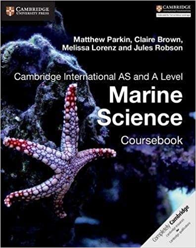 Cambridge International AS and A Marine Science Coursebook