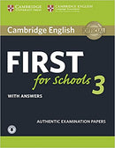 Cambridge English First for Schools 3 - Student's Book with answers with Audio