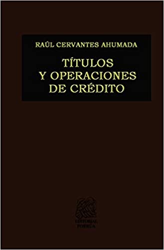 Títulos y operaciones de crédito