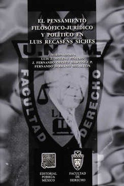 Pensamiento filosófico jurídico y político en Luis Recasens