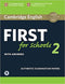Cambridge English First for Schools Student's Book with Answers and Audio 2