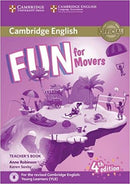 Fun for Movers 4ed Teacher's Book with Downloadable Audio