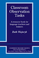 Classroom Observation Tasks