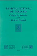 Revista mexicana de derecho colegio de notarios del DF 3