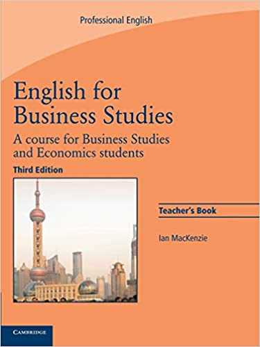 English for Business Studies 3ed Teacher's Book
