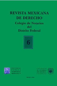 Revista mexicana de derecho colegio de notarios del DF 6