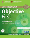 Objective First 4ed Teacher's Book with Teacher's Resources Audio CD/CD-ROM