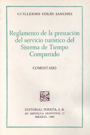 Reglamento de la prestación del servicio turístico