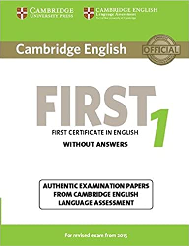 Cambridge English First for revised exam from 2015 Student's Book without answers 1