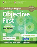 Objective First 4ed Student's Book with Answers and CD-ROM with Testbank