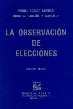 La observación de elecciones