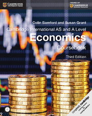 Cambridge International AS and A Economics 3ed Coursebook with CD-ROM