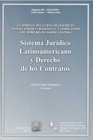 Sistema jurídico latinoamericano y derecho de los contratos