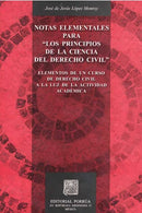 Notas elementales para los principios de la ciencia del Derecho Civil