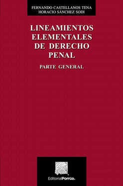 Lineamientos elementales de Derecho Penal parte general