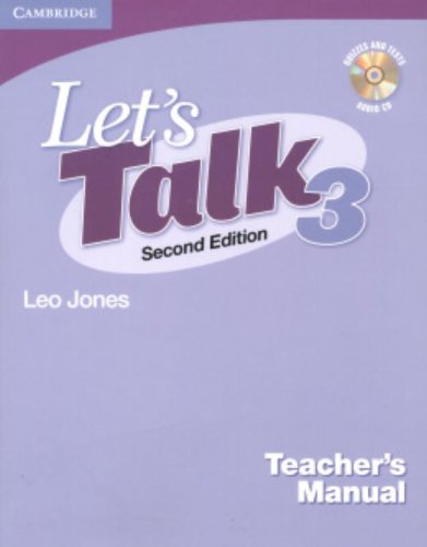 Let's Talk 2ed Teacher's Manual with CD 3