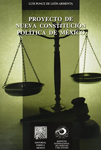 Proyecto de nueva constitución política de México