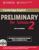 Cambridge English Preliminary for Schools Self-Study Pack 2