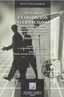 Sumario extradición internacional (con CD)