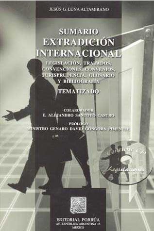 Sumario extradición internacional (con CD)