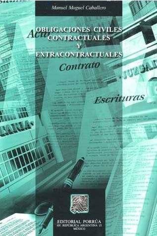 Obligaciones civiles contractuales y extracontractuales