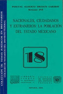 Nacionales ciudadanos y extranjeros la población del estado de México