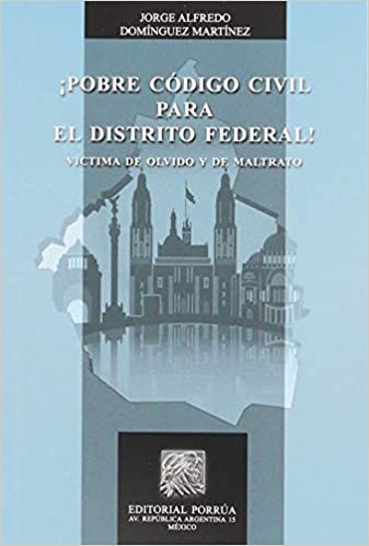 Pobre Codigo Civil Para El Distrito Federal