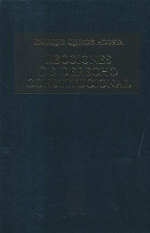Lecciones De Derecho Constitucional