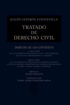 Tratado de Derecho Civil XVIII