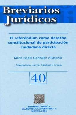 Referéndum como derecho constitucional de participación