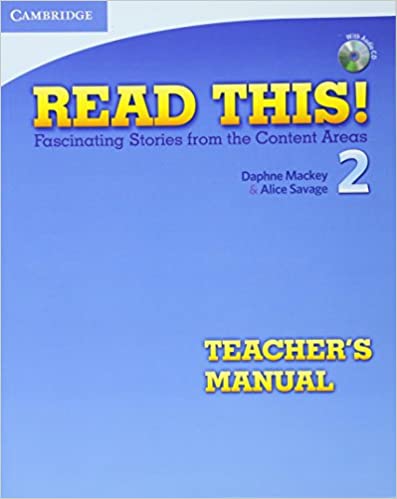 Read This! Teacher's Manual with Audio CD 2