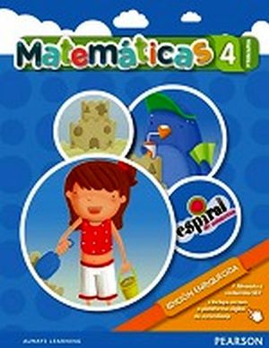 Matemáticas 4 Espiral de Números 2ed