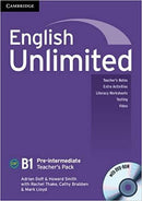 English Unlimited Teacher's Pack (Teacher's Book with DVD-ROM) Pre-Intermediate