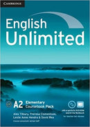 English Unlimited Coursebook with e-Portfolio and Online Workbook Pack Elementary