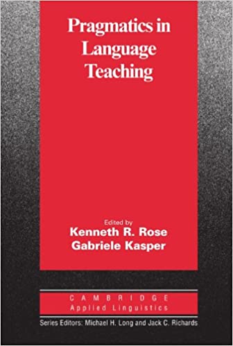 Pragmatics in Language Teaching