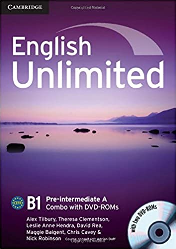 English Unlimited Combo with DVD-ROMs Pre-Intermediate A