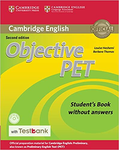 Objective PET 2ed Student's Book without Answers and CD-ROM with Testbank