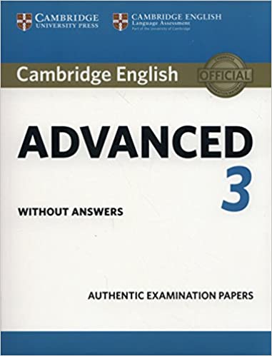 Cambridge English Advanced Student's Book without Answers 3